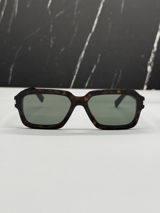 NEW SAINT LAURENT SL611 002 SUNGLASSES HAVANA UNISEX EYEWEAR main image 9
